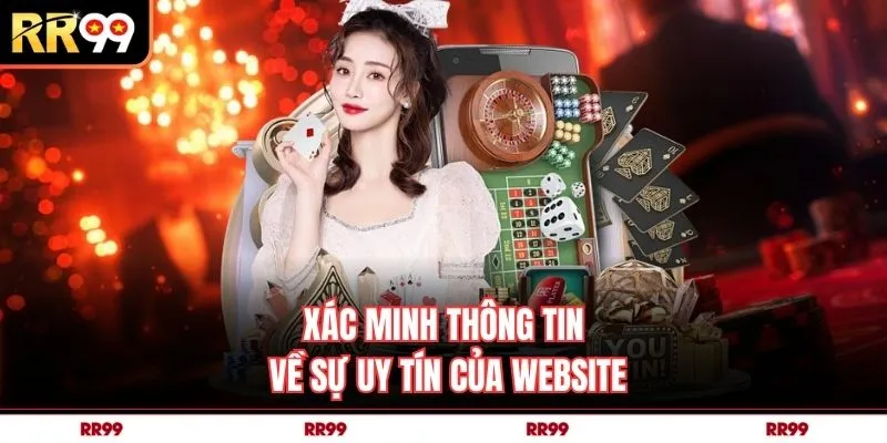 Xác minh thông tin về sự uy tín của website