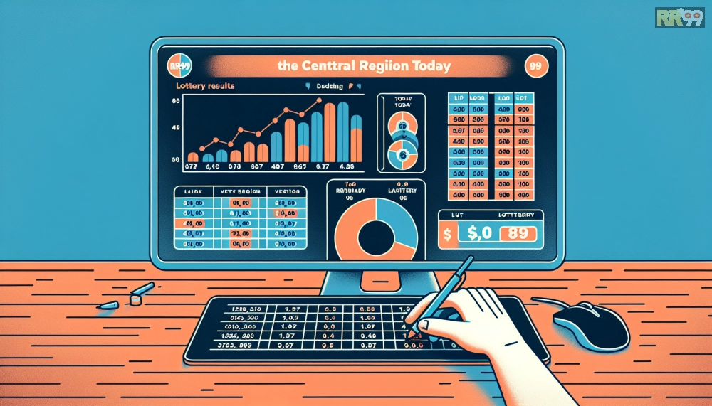 Biểu đồ kết quả xổ số miền Trung ngày hôm nay trên nền tảng rr99
