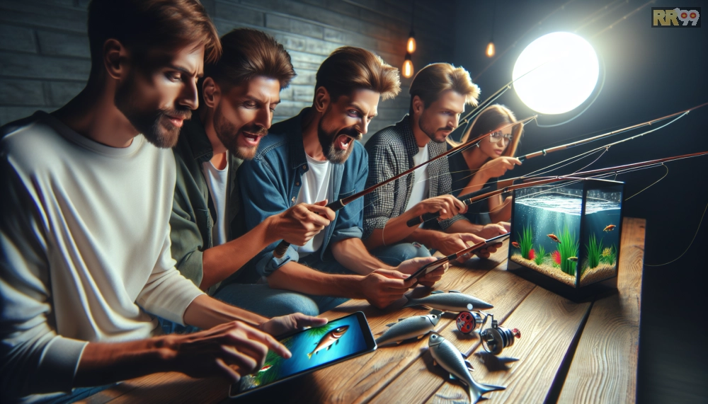 Hình ảnh chơi nhóm trong Bắn Cá Online RR99