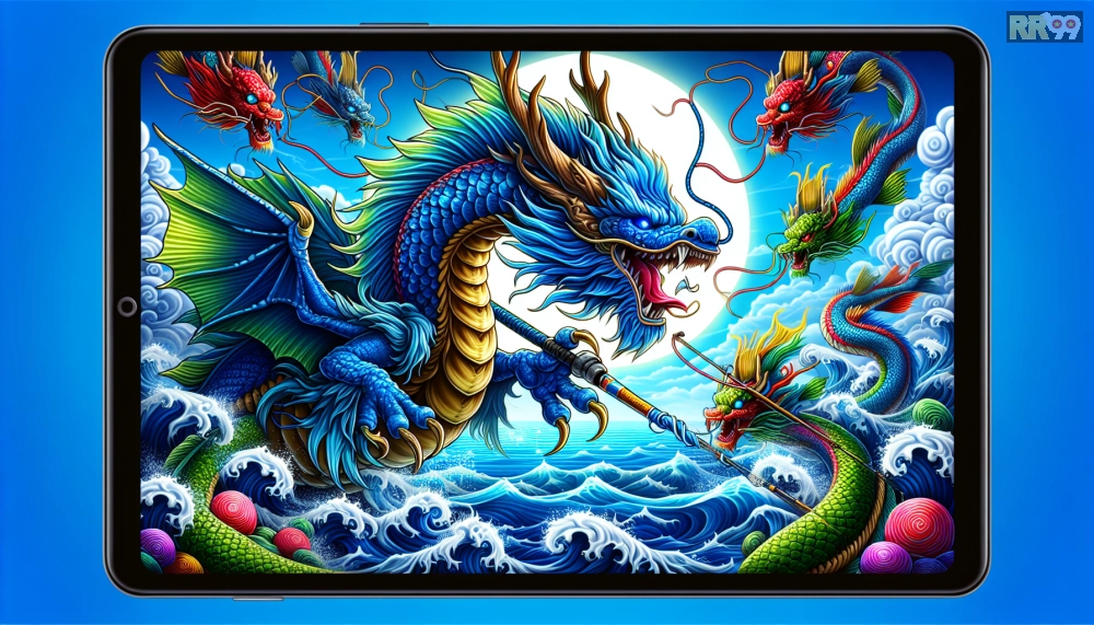 Hình boss rồng biển trong Bắn Cá Siêu Cấp RR99