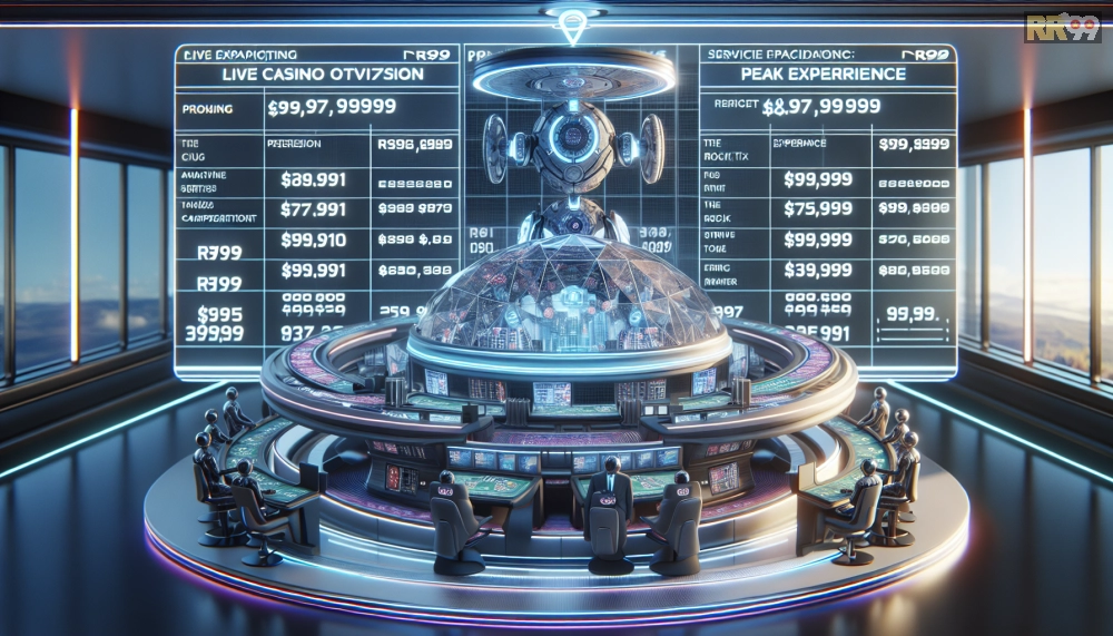 Bảng giá chi tiết các gói dịch vụ live casino rr99 cập nhật 2025