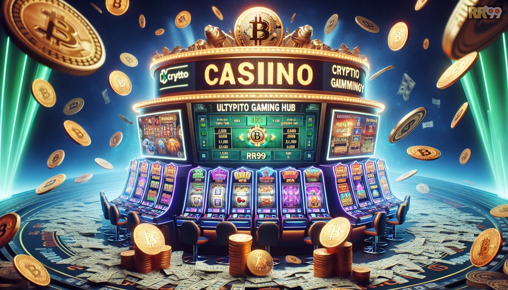 Giao diện BitStarz với các trò chơi slot phổ biến sử dụng crypto