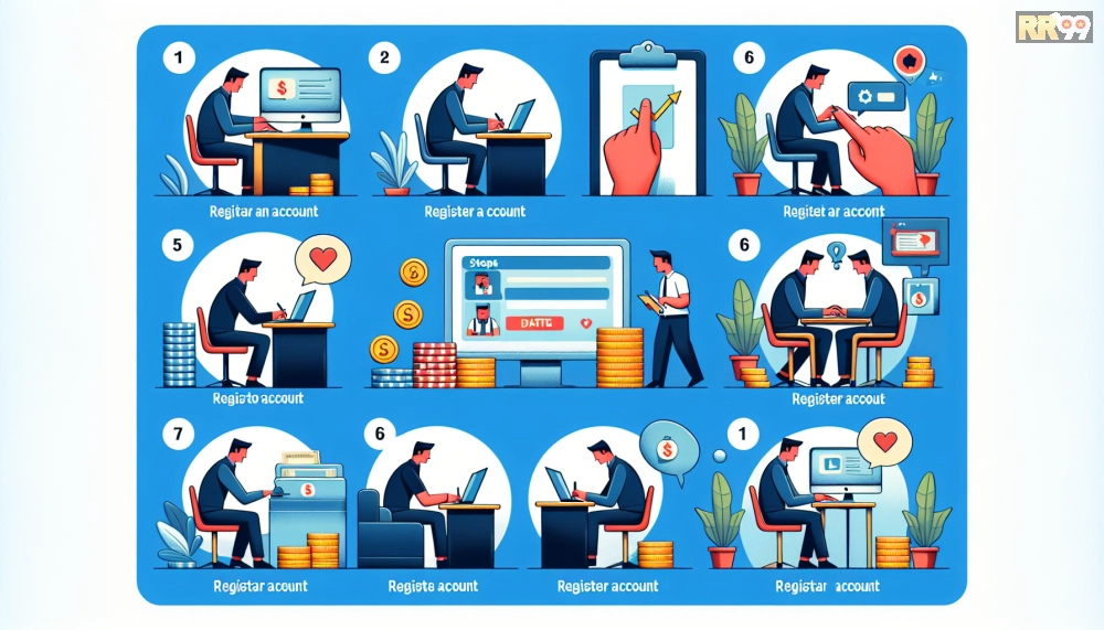 Hướng dẫn từng bước đăng ký tài khoản top casino rr99 với hình ảnh minh họa rõ ràng
