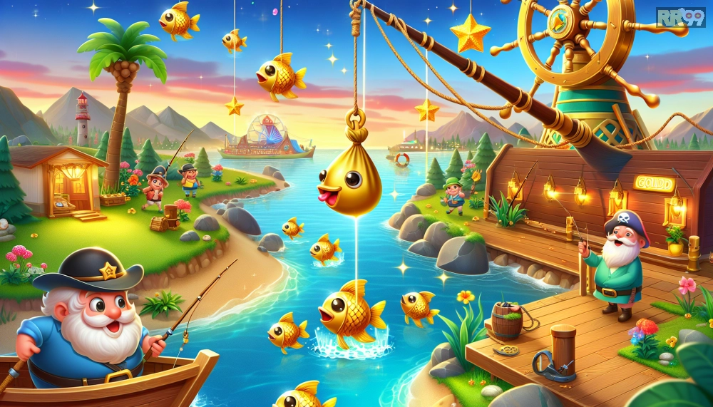 Cá vàng may mắn trong game bắn cá vui rr99