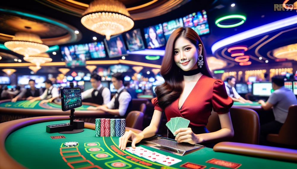 Dealer xinh đẹp tại Fun88 Direct stream HD