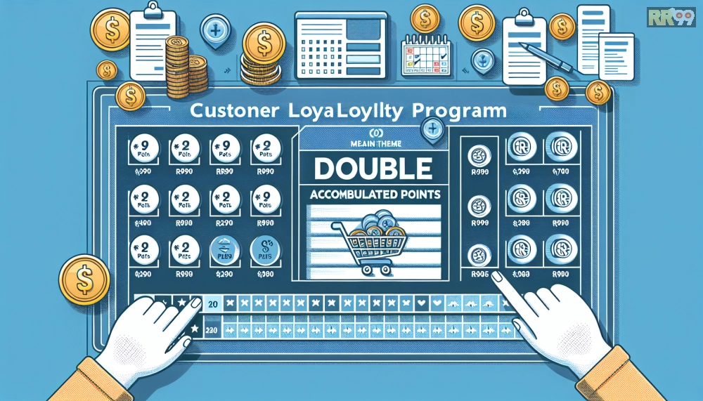 Ví dụ bảng điểm tích lũy nhân đôi trong chương trình tri ân rr99