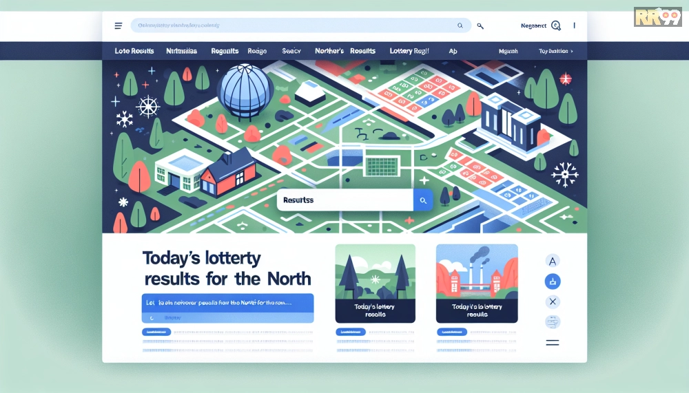 Giao diện RR99 Official khi xem kết quả xổ số miền Bắc