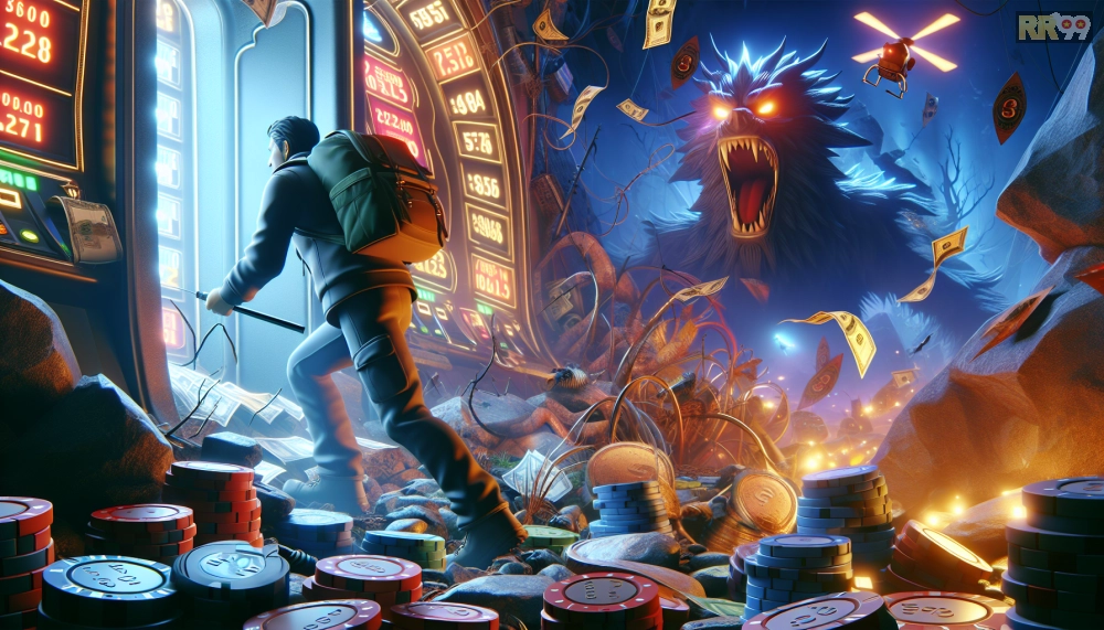 Hình ảnh nhân vật khám phá trong Jackpot Phiêu Lưu RR99