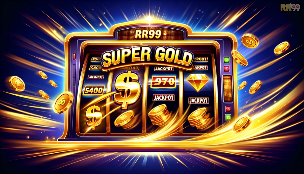Hình ảnh gameplay Siêu Hũ Vàng RR99 với jackpot đang tích lũy