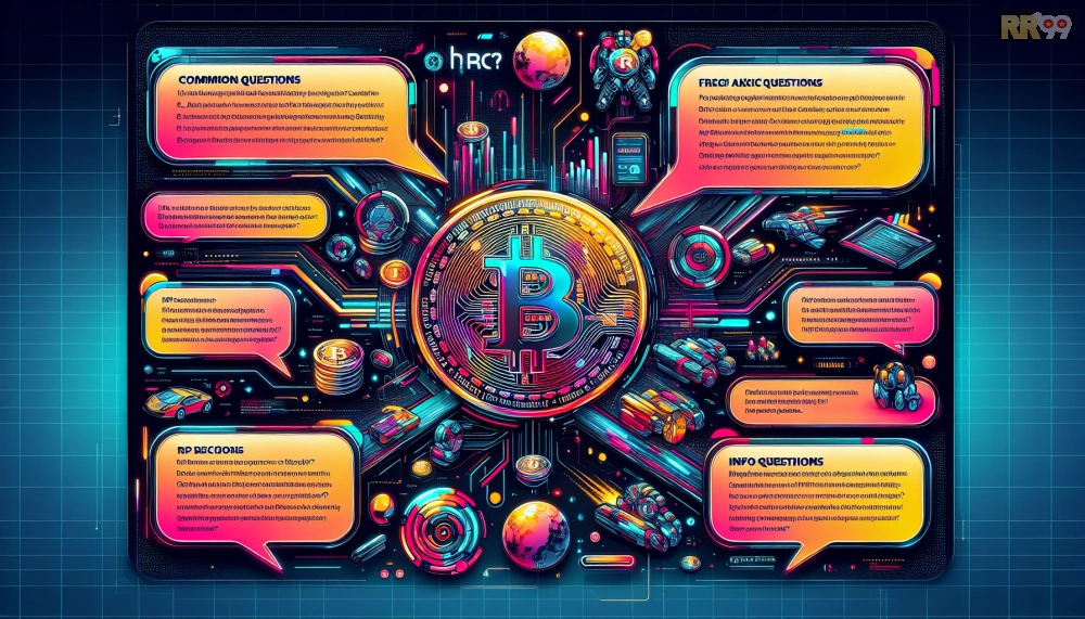 Infographic các câu hỏi thường gặp về crypto casino rr99