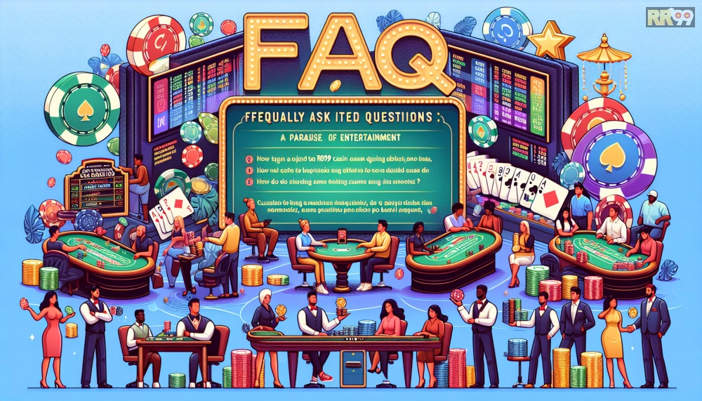 Minh họa các câu hỏi thường gặp về sòng bạc casino rr99