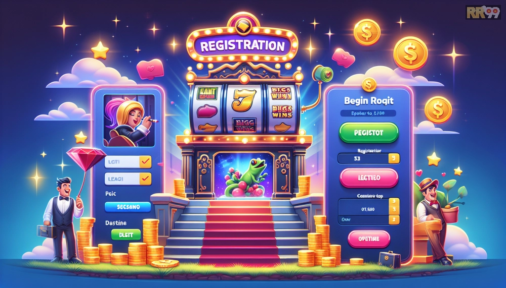 Hướng dẫn từng bước đăng ký và chơi trò chơi nổ hũ rr99