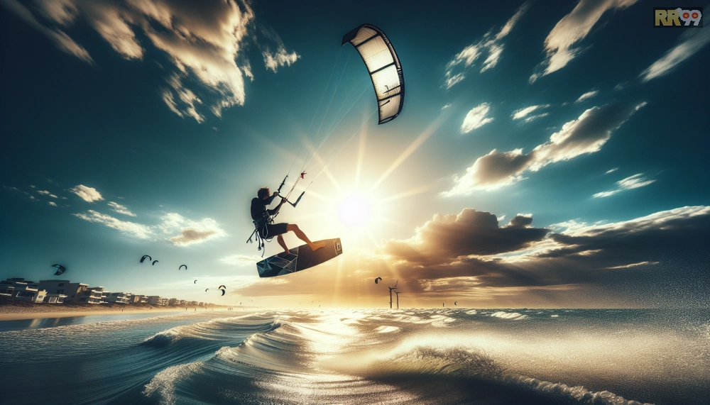 Hoạt động lướt ván diều tại Mũi Né qua nền tảng rr99