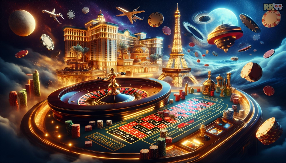 Trò chơi roulette live tại Golden RR99 Casino