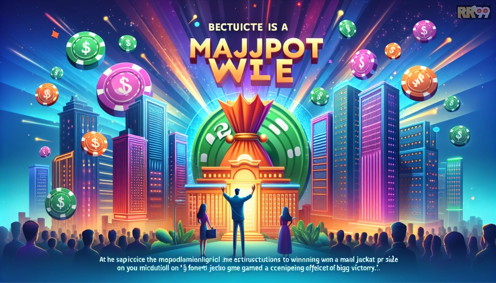 RR99 Jackpot King nổi bật: Hình ảnh jackpot nổ lớn trên RR99