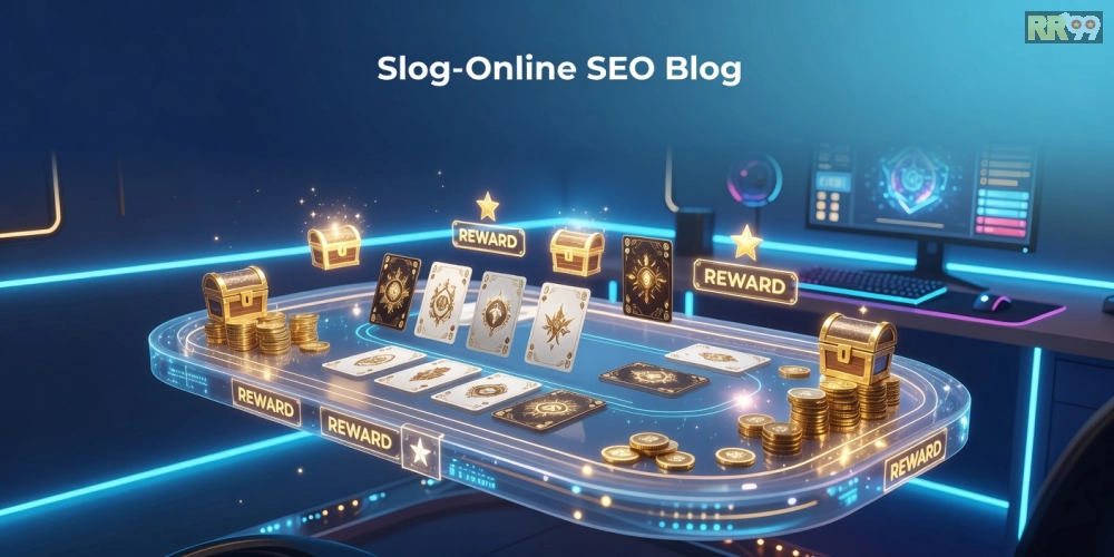 Minh họa khái niệm game bài đổi thưởng rr99 với giao diện chơi hấp dẫn