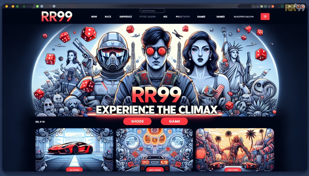 Giao diện chính của WinRR99 với các trò chơi nổi bật