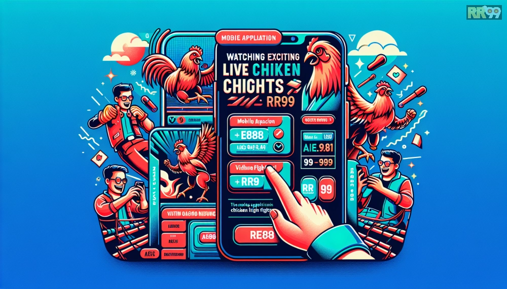 Ứng dụng di động AE888 liên kết RR99 cho xem đá gà