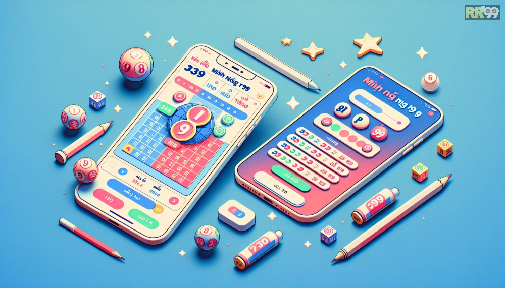 Ứng dụng di động xổ số minh ngọc rr99 trên iOS và Android