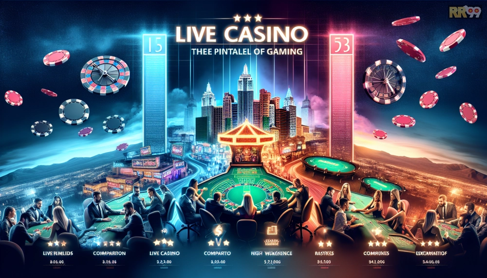So sánh ưu nhược điểm của live casino rr99